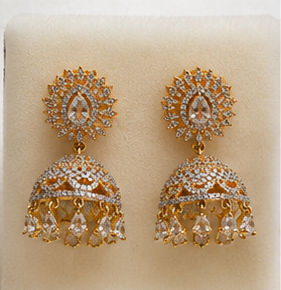 Gold Royal Radiance Jhumka