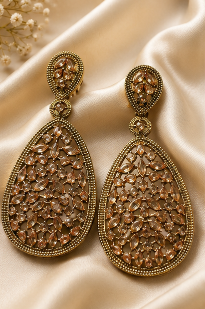 Royal Champagne Crystal Drops