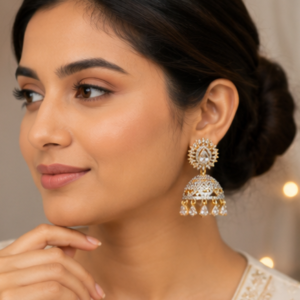 Gold Royal Radiance Jhumka